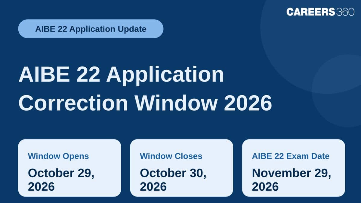 AIBE 22 Application Correction Window 2026 (Oct 29): Know How to Correct Application Form