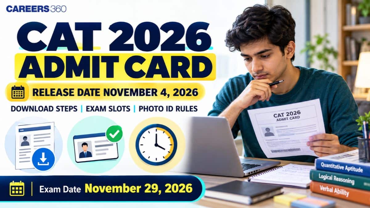 CAT 2026 Admit Card: Download Link, Steps, Exam Timings and Photo ID Rules