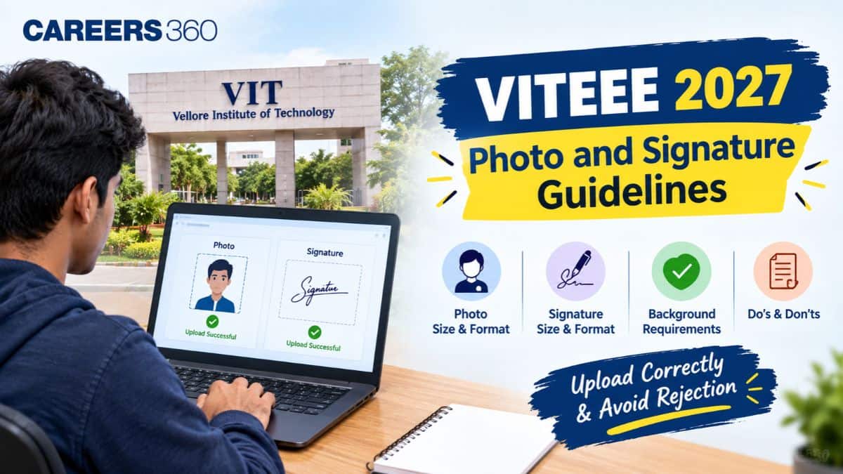 VITEEE Photo and Signature Guidelines 2027: Size & Format