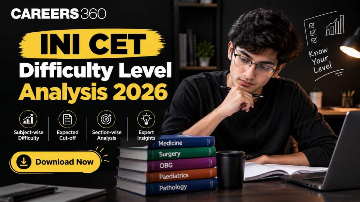 INI CET Difficulty Level Analysis 2026: Easy, Moderate or Tough?