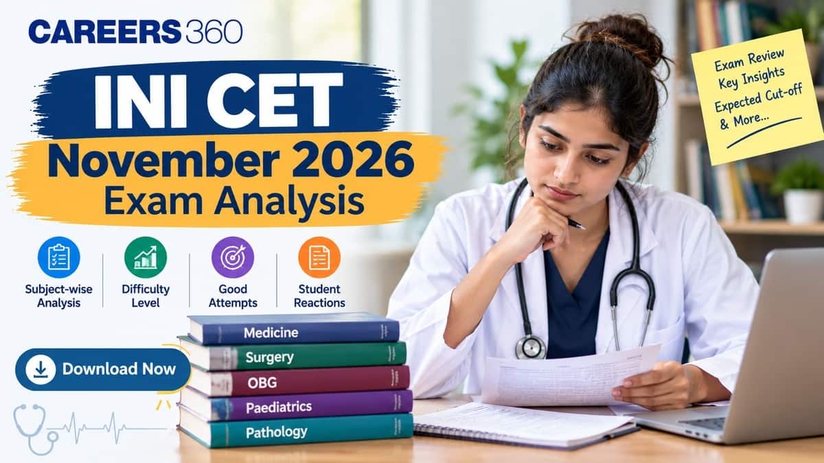 INI CET November 2026 Exam Analysis: Subject-Wise Difficulty & Questions