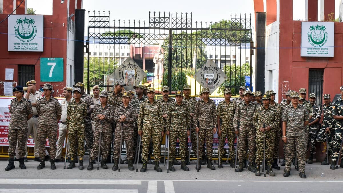 Jamia university has extended online classes till November 24 and shifted its odd-semester examinations to online mode. (Image source: PTI)