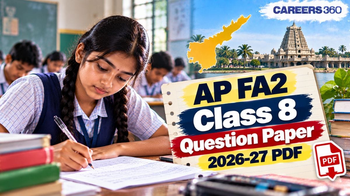 Andhra Pradesh FA2 Class 8 Question Paper 2026-27 PDF - Download Answer Key with Solutions