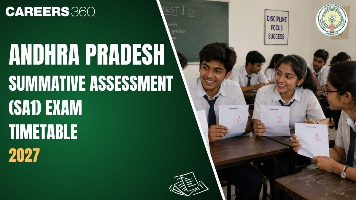 AP SA-1 Exam Time Table 2026 Out - Class 1 to 10 Summative-1 Time Table