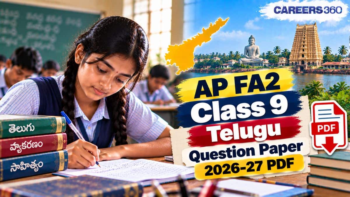 AP FA2 Class 9 Telugu Question Paper 2026-27 - Download PDF with Answer Key