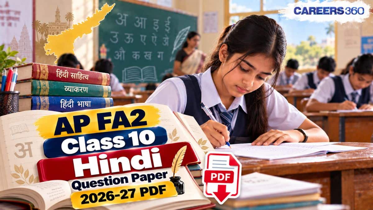 AP FA2 Class 10 Hindi Question Paper 2026-27 PDF & Answer Key