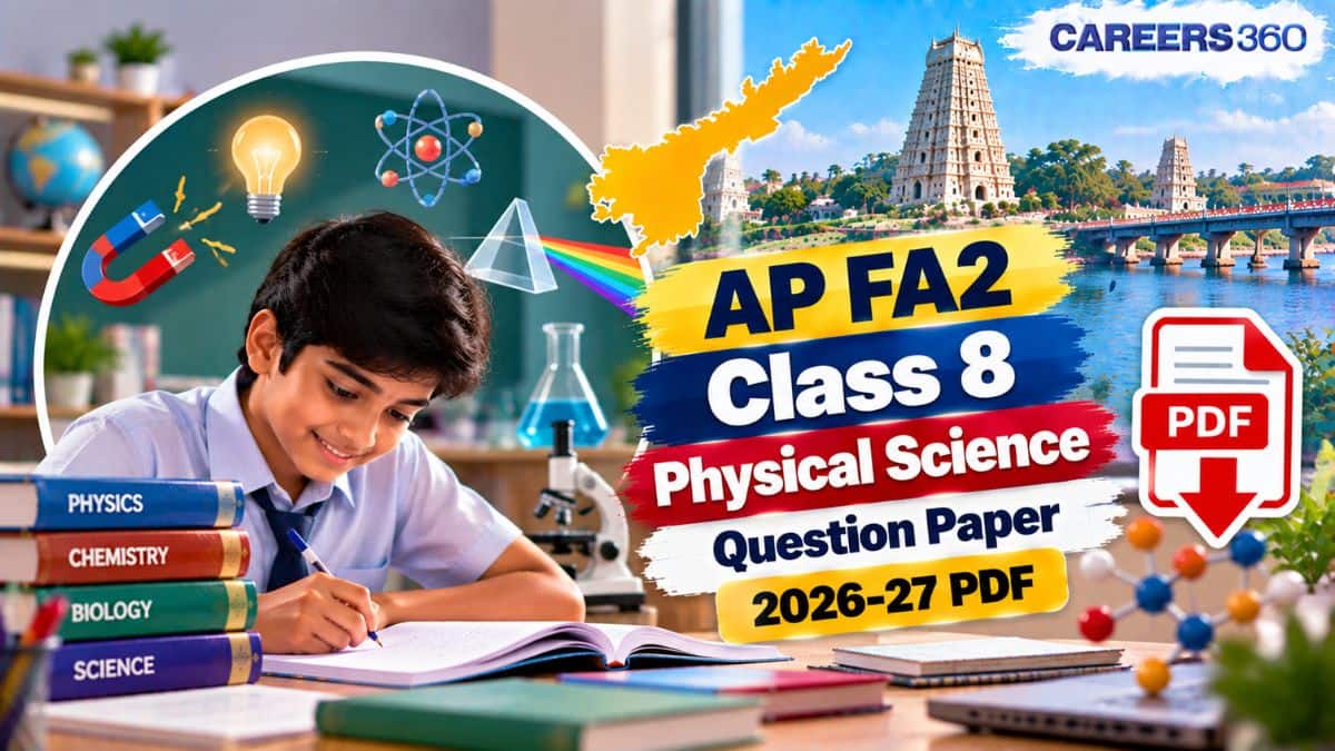 AP FA2 Class 8 Physical Science Question Paper 2026-27 PDF - Download Answer Key