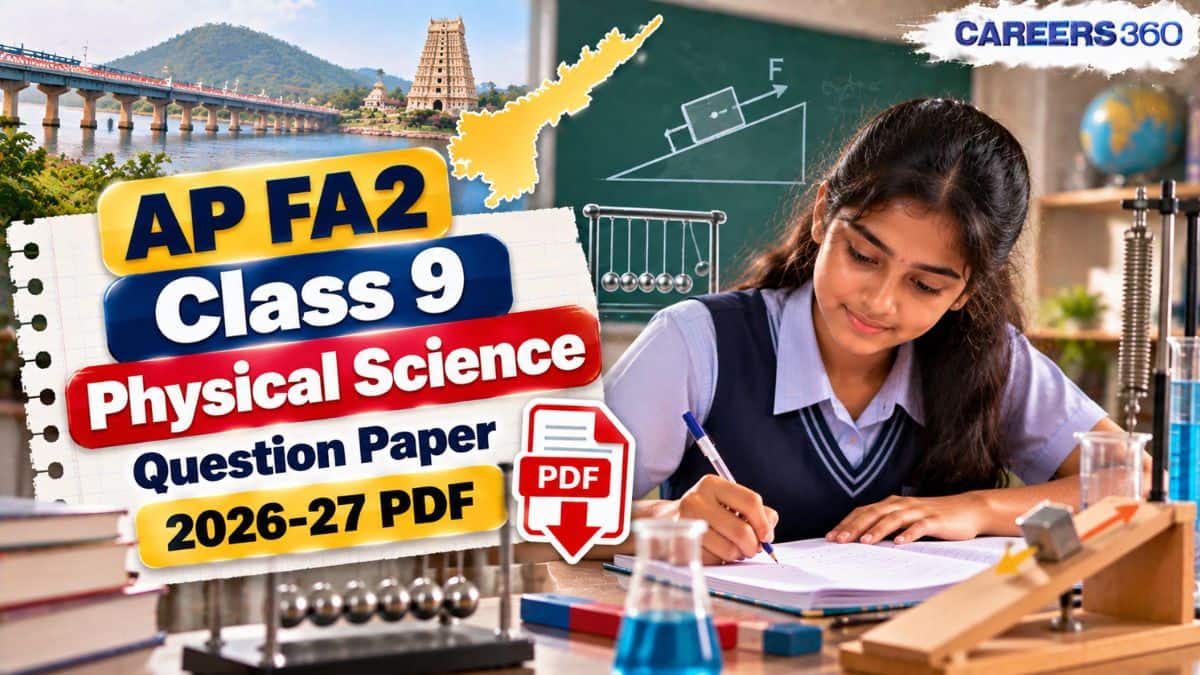 AP FA2 Class 9 Physical Science Question Paper 2026-27 PDF & Answer Key
