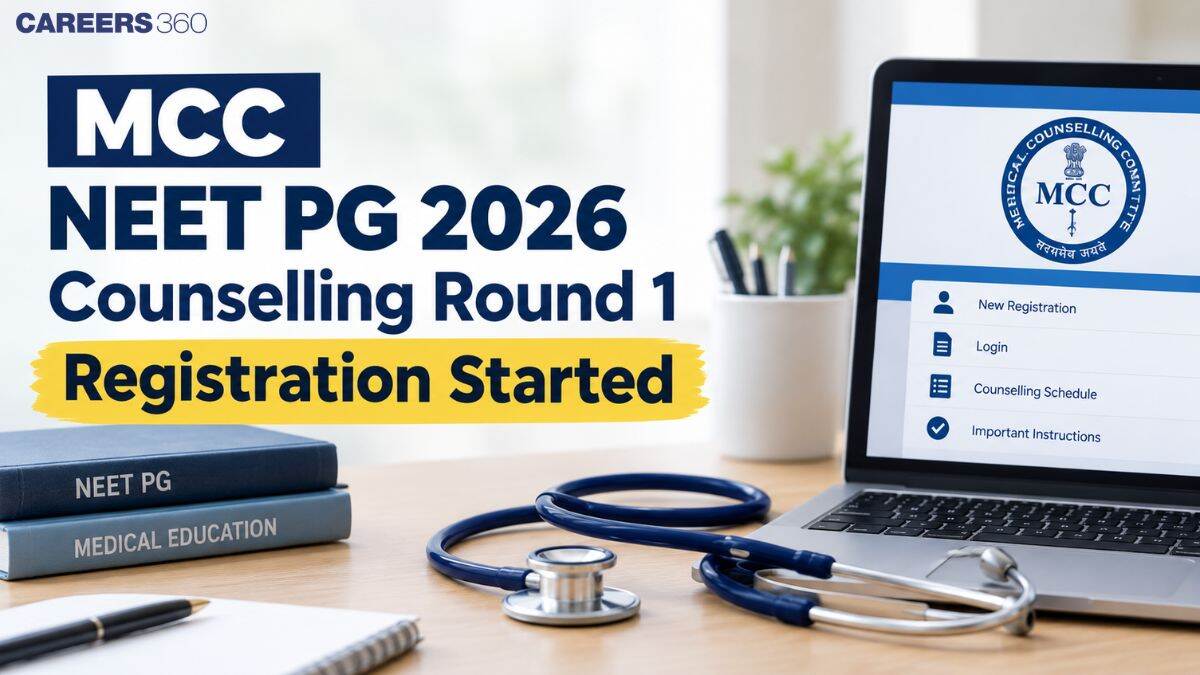 MCC NEET PG 2026 Counselling Round 1 Registration Started at mcc.nic.in