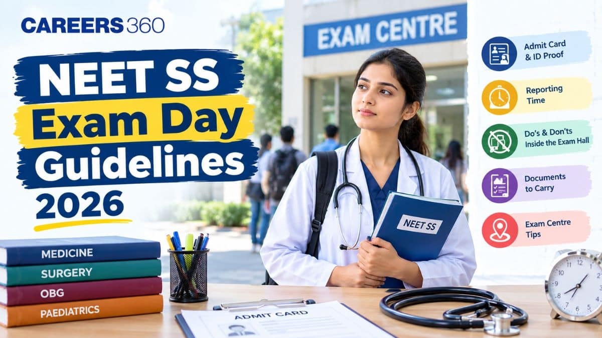 NEET SS Exam Day Guidelines 2026: Reporting Time, Documents & Important Rules