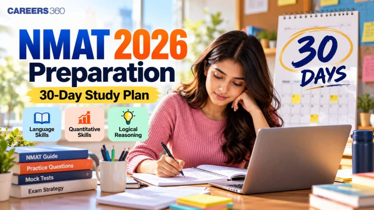 NMAT 2026 Preparation in 30 Days: Section-wise Study Plan, Topics and Mocks