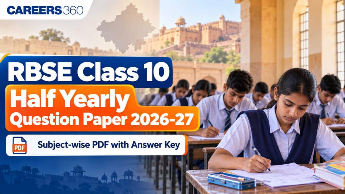 RBSE Class 10 Half Yearly Question Paper 2026-27: Subject-wise Answer Key PDF