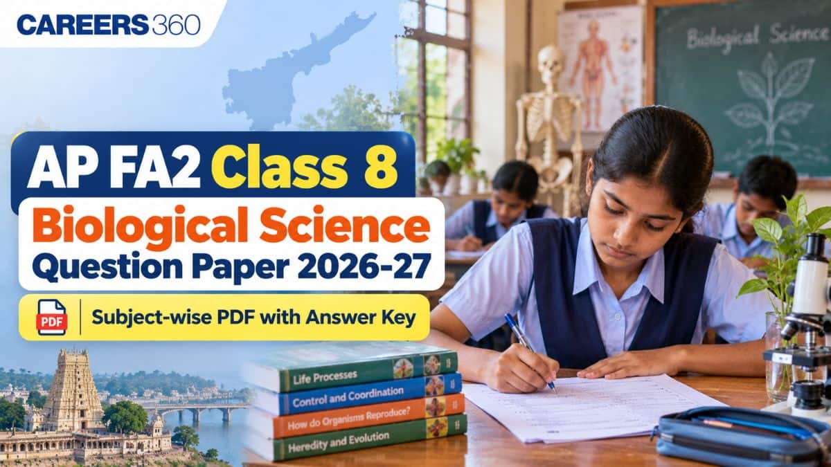 AP FA2 Class 8 Biological Science Question Paper 2026-27 PDF & Answer Key