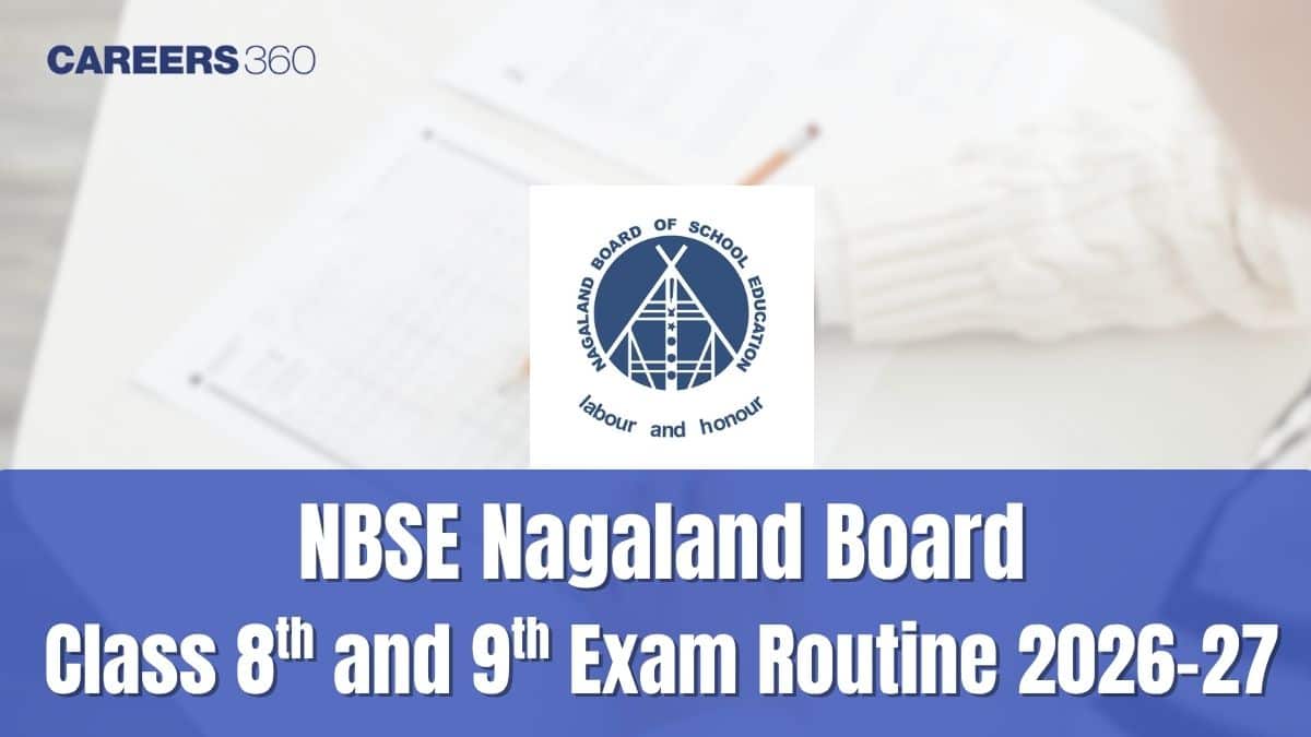 NBSE Nagaland Board 8th 9th Exam Routine 2026-27 Out - Download Phase II Exam Dates PDF