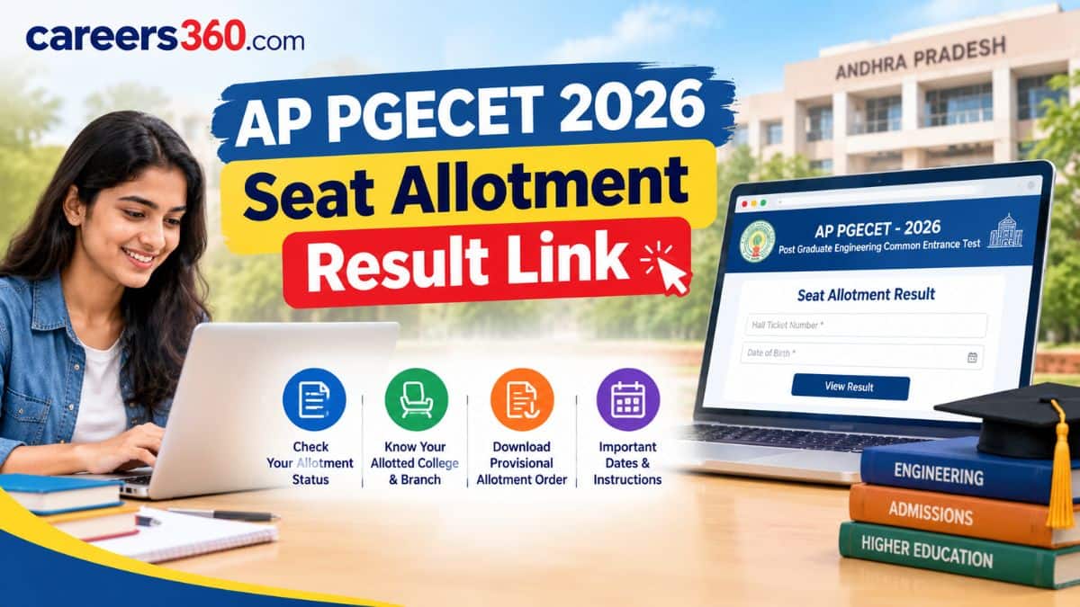 AP PGECET 2026 Seat Allotment Result Link at cap.apcfss.in - Check Allotment Status