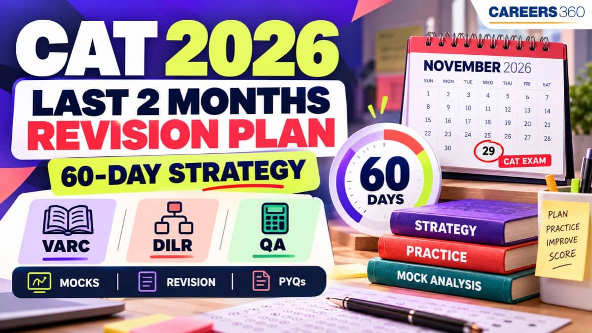 CAT 2026 Last 2 Months Revision Strategy - 60-Day Study Plan