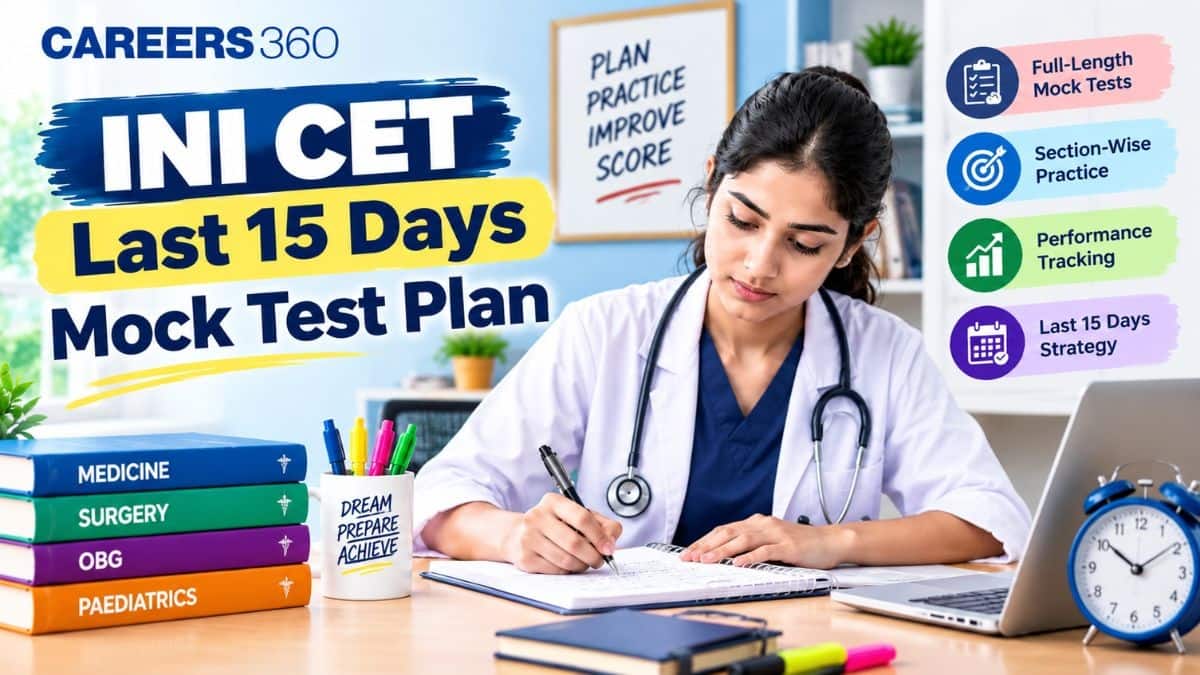 INI CET Last 15 Days Mock Test Plan: Day-Wise Schedule & Revision Strategy