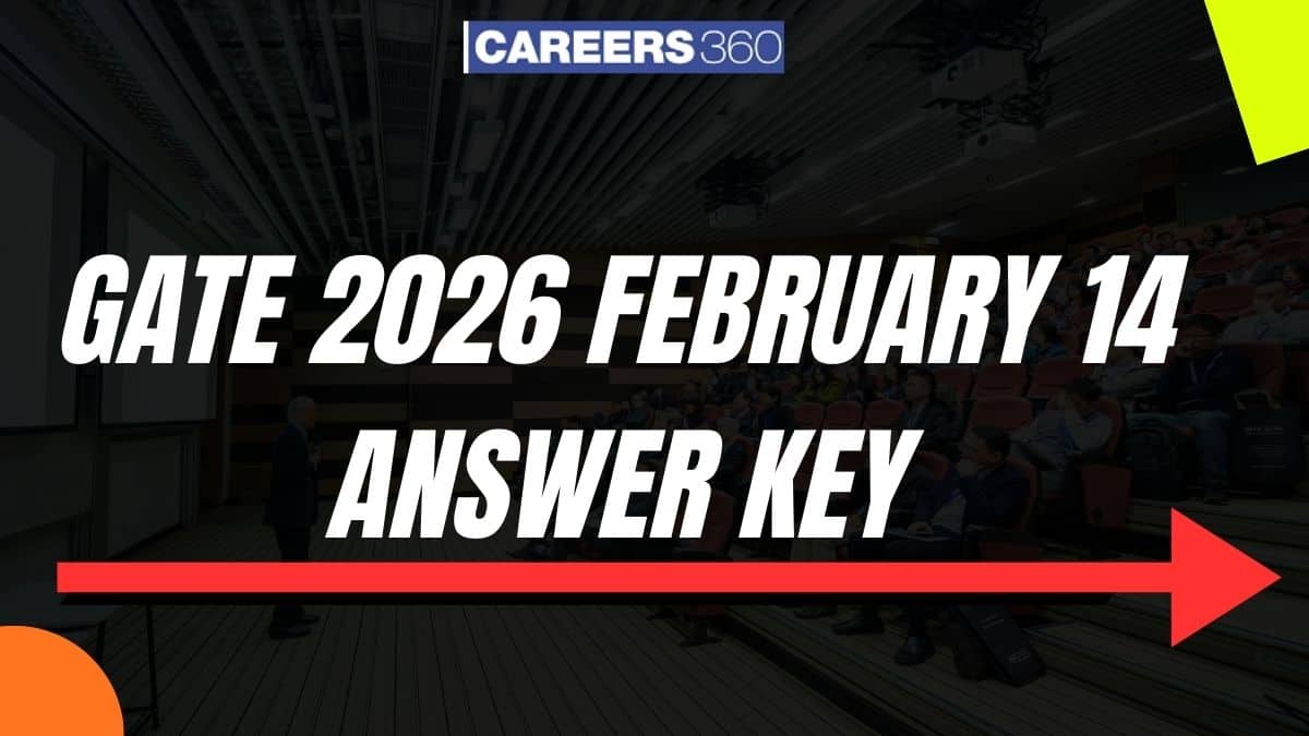 GATE 2026 February 14 Answer Key PDF for CE, EE, PI, BM, ME, MT