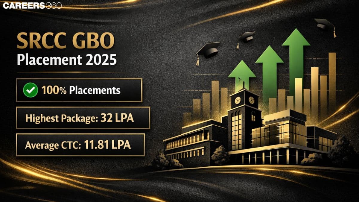 SRCC GBO Placement 2025: 100% Placements, Highest Package 32 LPA, Average CTC 11.81 LPA