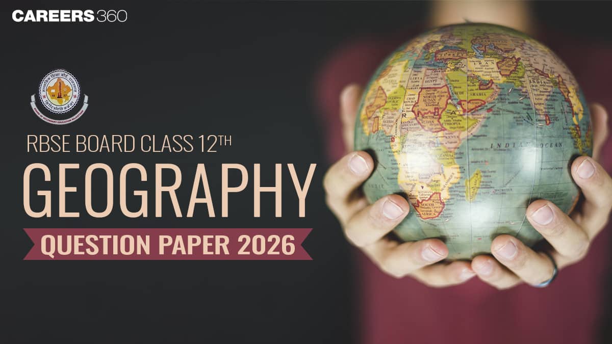 RBSE Class 12th Geography Question Paper 2026 PDF Download (16 Feb)