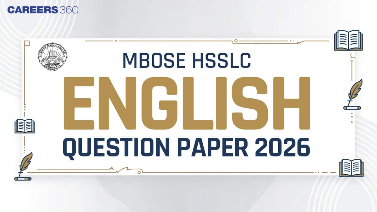 MBOSE HSSLC English Question Paper 2026 PDF Download with Solution (Feb 18)