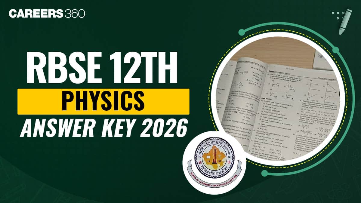 Rajasthan Board 12th Class Physics Answer Key 2026 (Feb 16)