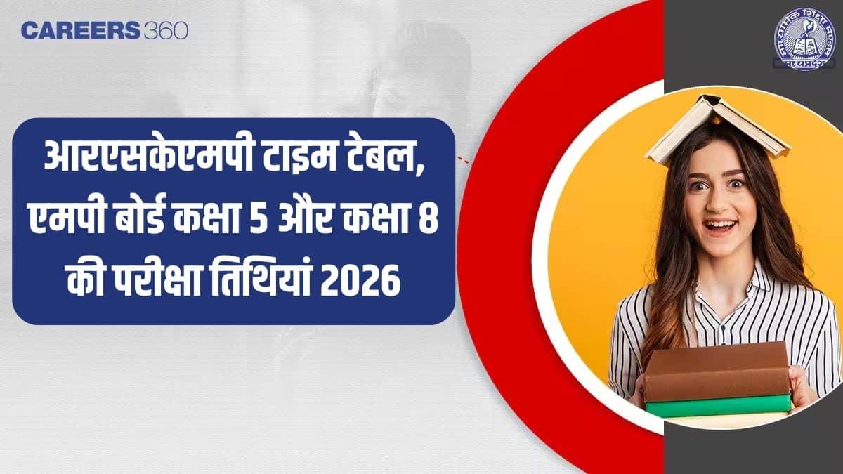 आरएसकेएमपी टाइम टेबल 2026 जारी, एमपी बोर्ड कक्षा 5 और कक्षा 8 की परीक्षा तिथियां 2026 पीडीएफ डाउनलोड करें