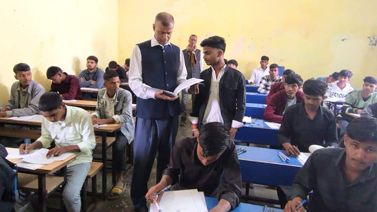 The Bihar School Examination Board’s Class 10 board exams began with language papers (Image: BSEB)