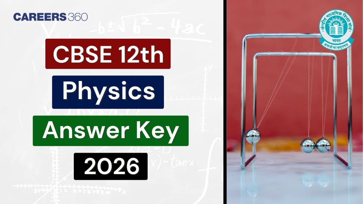 CBSE Class 12 Physics Answer Key 2026 (20 February); Download PDF