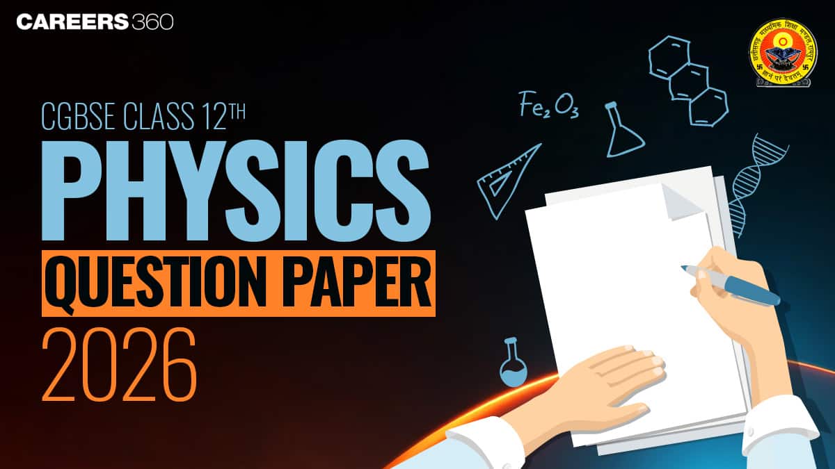 CGBSE 12th Physics Question Paper 2026 PDF (Feb 20) – Download Solution