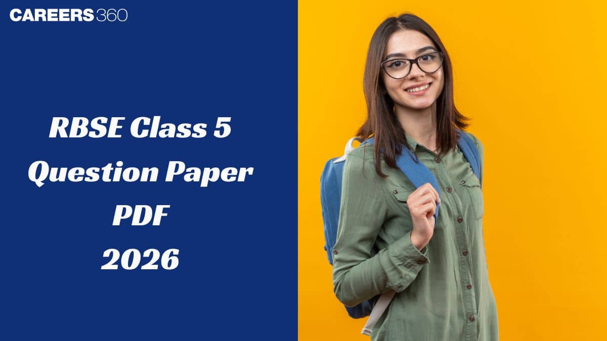 Rajasthan Board Class 5th Question Papers 2026: Download PDF Subject-Wise