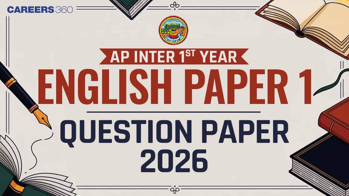 AP Inter 1st Year English Paper 1 Question Paper 2026 (Feb 25) – Download PDF