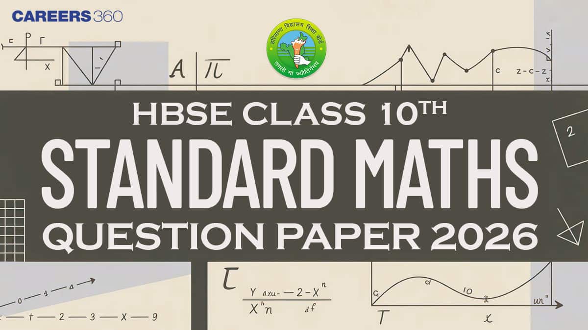 HBSE 10th Maths Question Paper 2026 (Basic & Standard) – Download Solution PDF