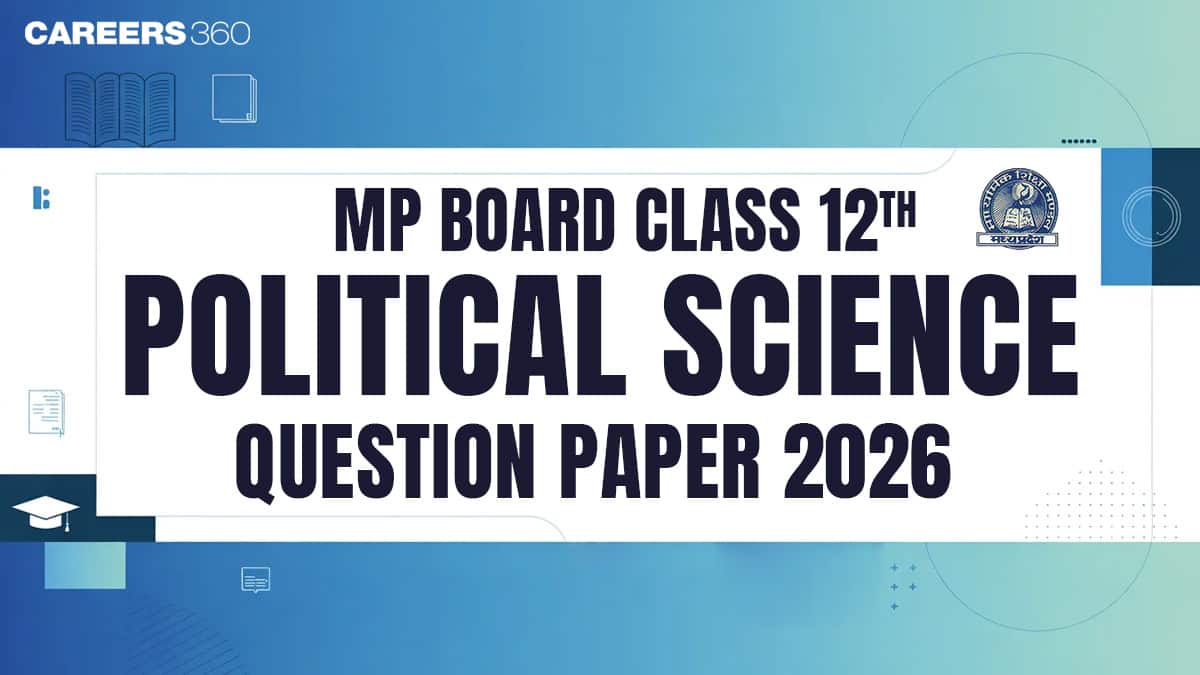 MP Board 12th Political Science Question Paper 2026 (PDF) – Download Solution