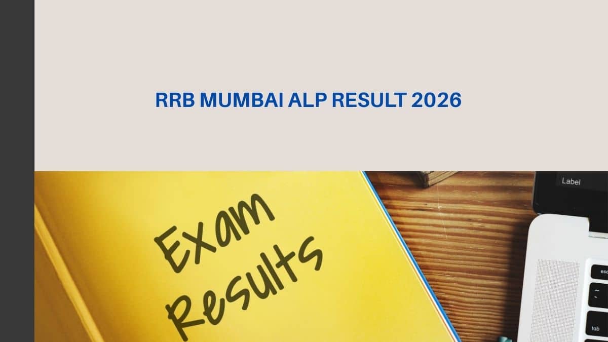 RRB Mumbai ALP Result 2026 – CBT Cut Off & Merit List