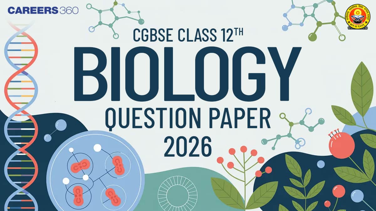 CGBSE 12th Biology Question Paper 2026 (Feb 27) – Download PDF