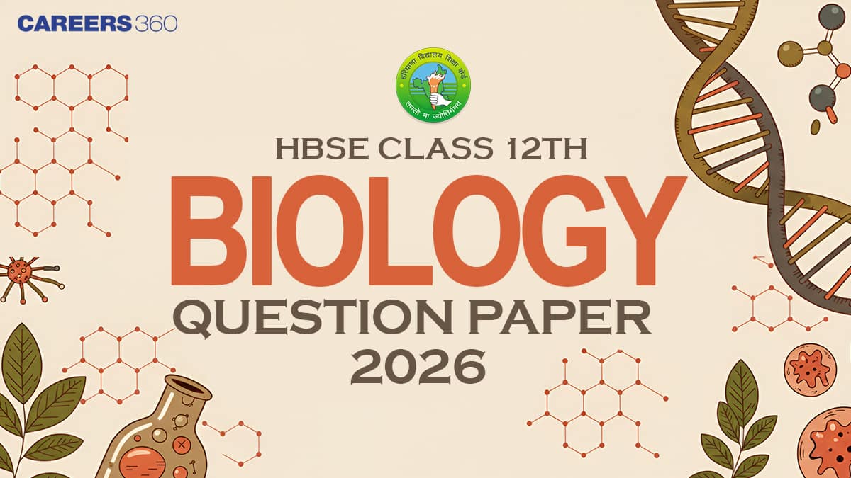 HBSE Class 12 Biology Question Paper 2026 (6 March) – Download PDF