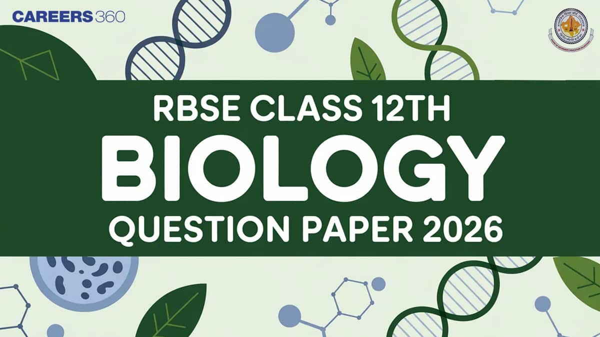 RBSE Class 12 Biology Question Paper 2026 PDF & Solutions (Feb 28)