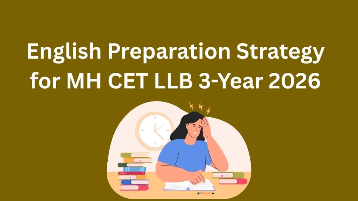 English Preparation Strategy for MH CET LLB 3-Year 2026