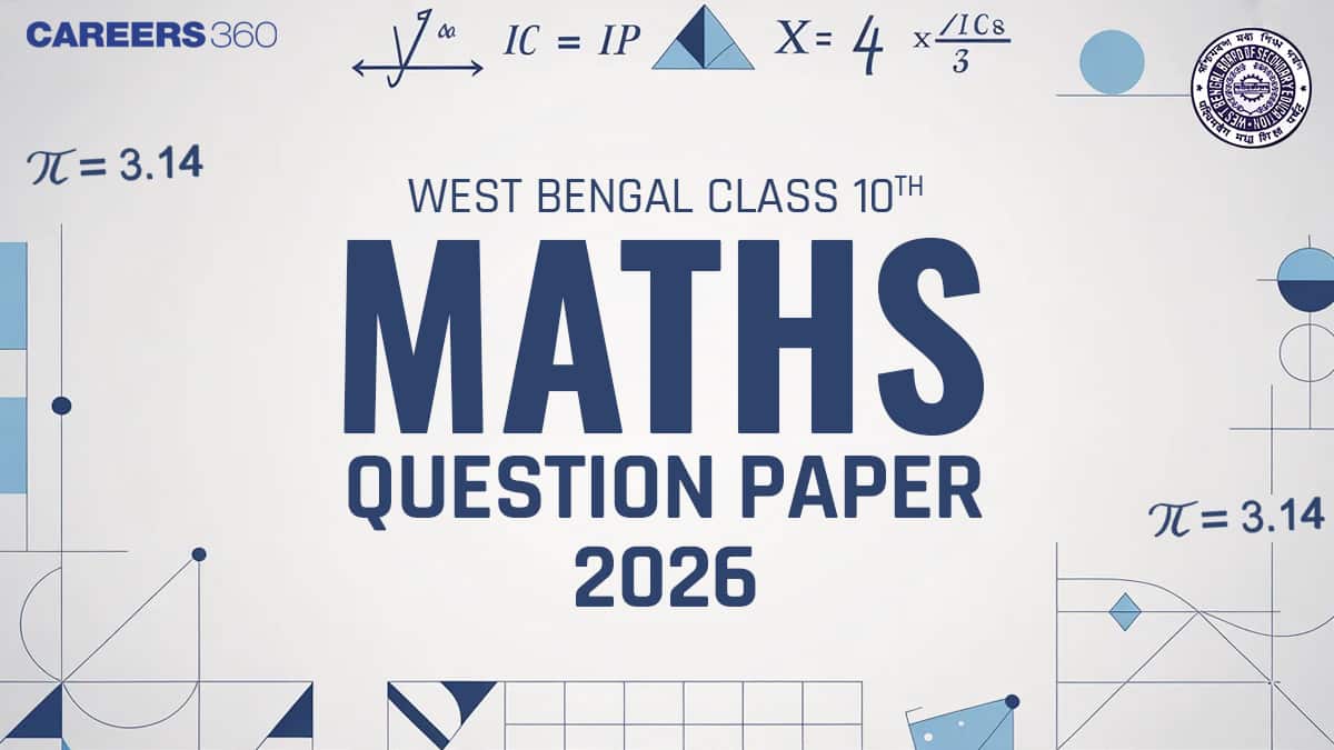 West Bengal Madhyamik Maths Question Paper 2026 (Feb 9) – Download Solution PDF