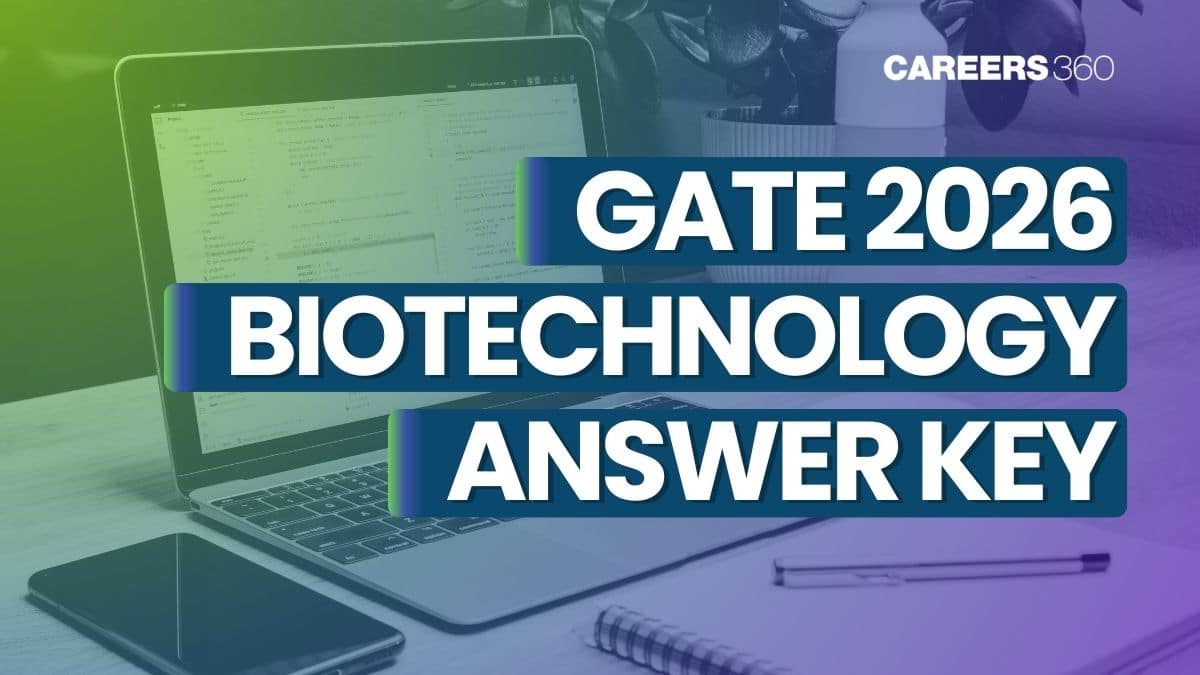 GATE Biotechnology Answer Key 2026 Available - Download BT Solutions PDF