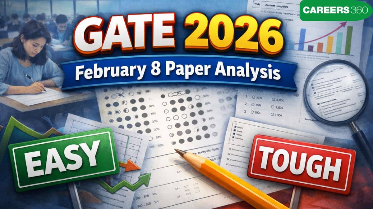 GATE 2026 February 8 Paper Analysis: Difficulty Level, Subject-wise Review