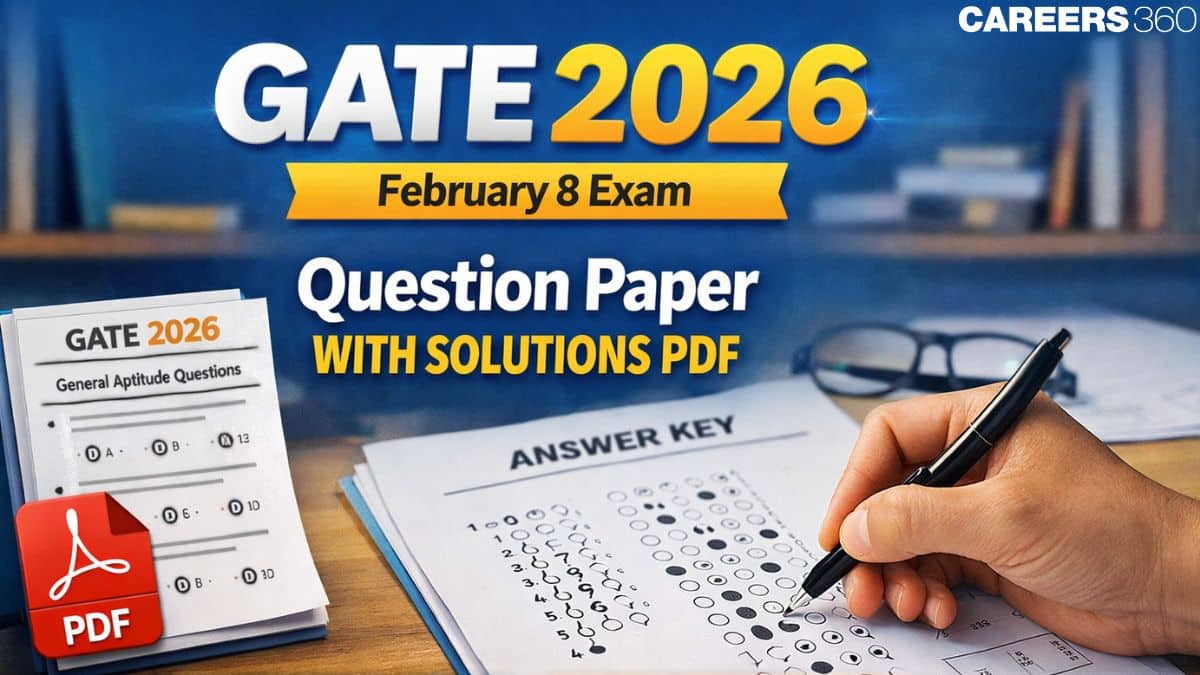 GATE 2026 February 8 Question Paper with Solutions PDF