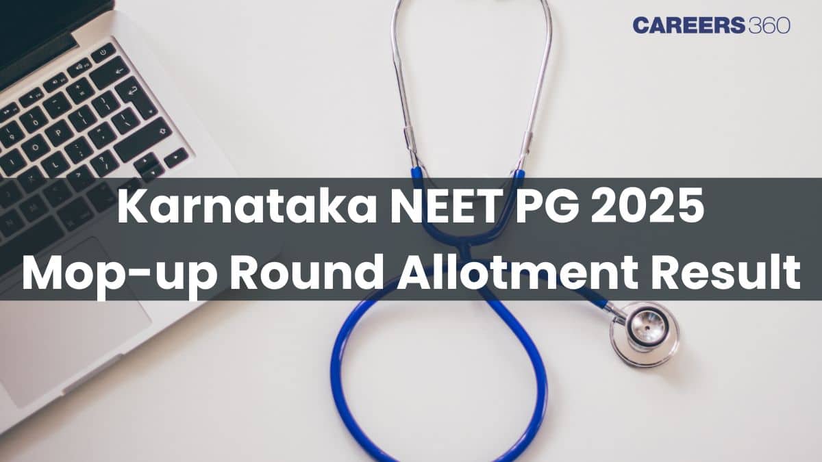 Karnataka NEET PG 2025 Round 3 Seat Allotment Result