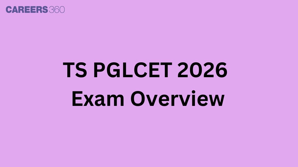 TS PGLCET 2026: Registration (OPEN), Exam Date (May 18), Syllabus & Pattern (New)