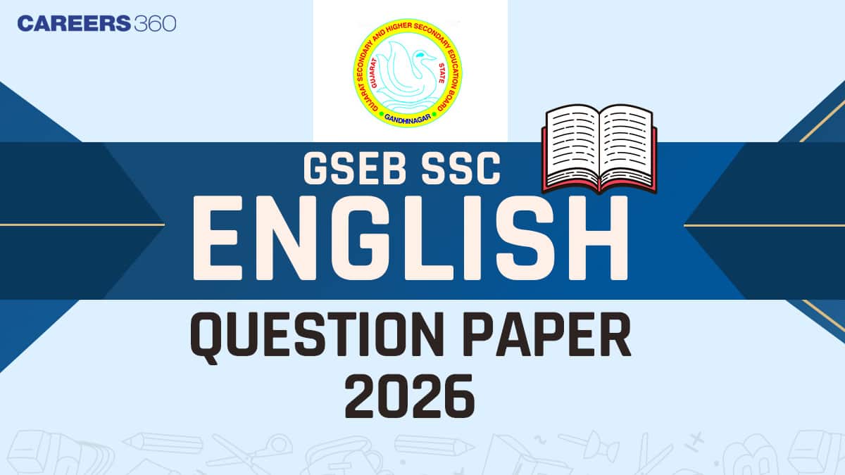 GSEB SSC English Question Paper 2026 (11 March) with Answer Key & Solutions PDF