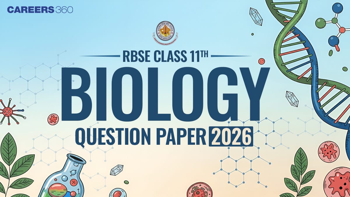 RBSE Class 11 Biology Question Paper 2026 (11 March) with Answer Key & Solutions PDF