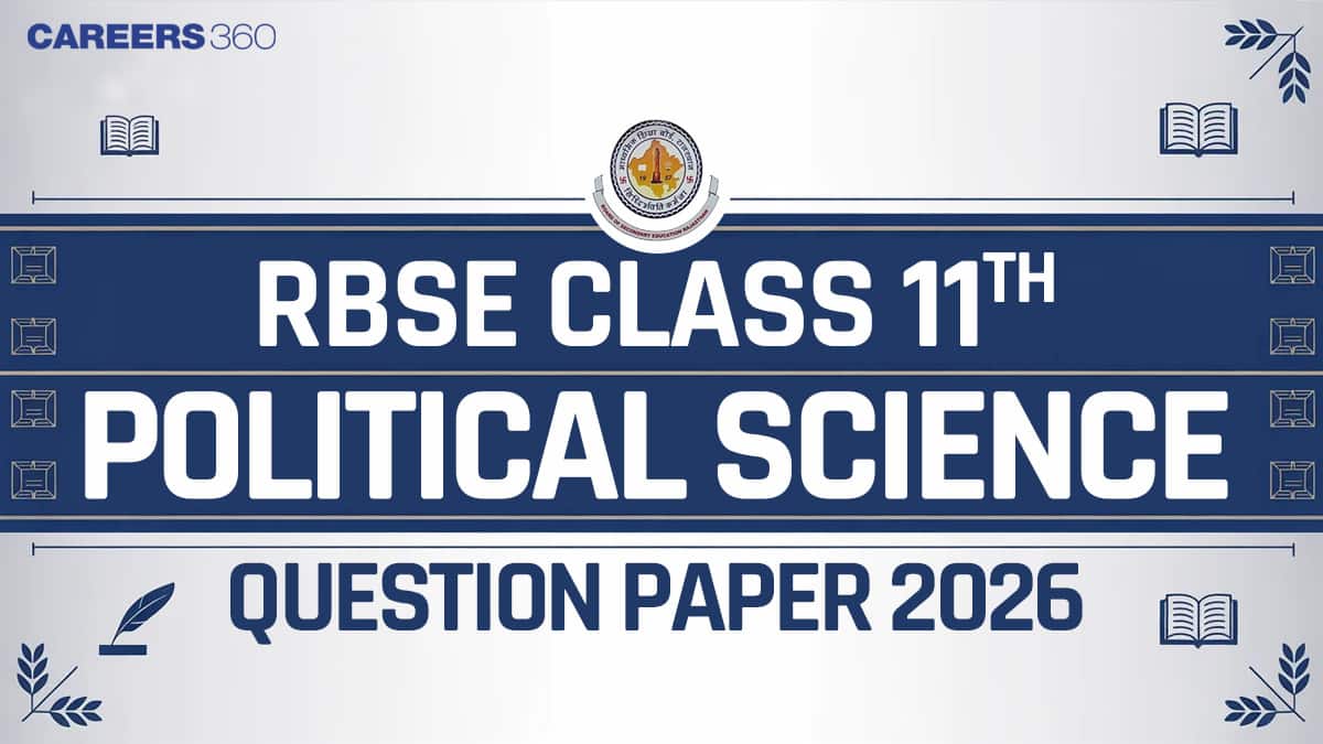 RBSE Class 11 Political Science Question Paper 2026 (11 March) with Solutions PDF