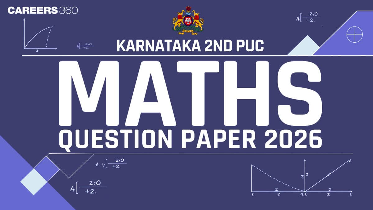 Karnataka 2nd PUC Maths Question Paper 2026 with Answer Key (March 14) – Download PDF