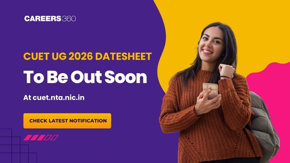 CUET UG 2026 Datesheet To Be Out Soon At cuet.nta.nic.in, Latest Updates